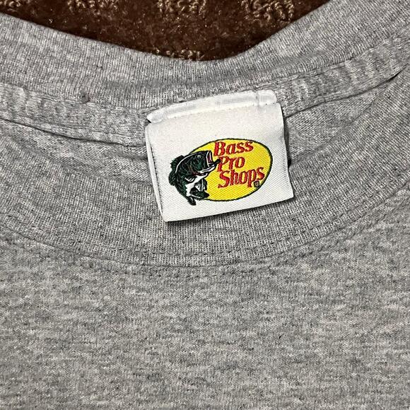 🐟 Bass Pro Shops 🎣 Large Mouth Bass Graphic Tee – XL - Picture 4 of 6